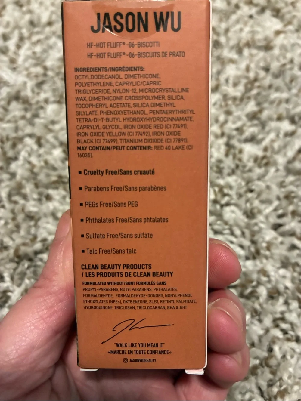 Jason Wu Hot Fluff Multi-Use Tint in Warm Nude Peach